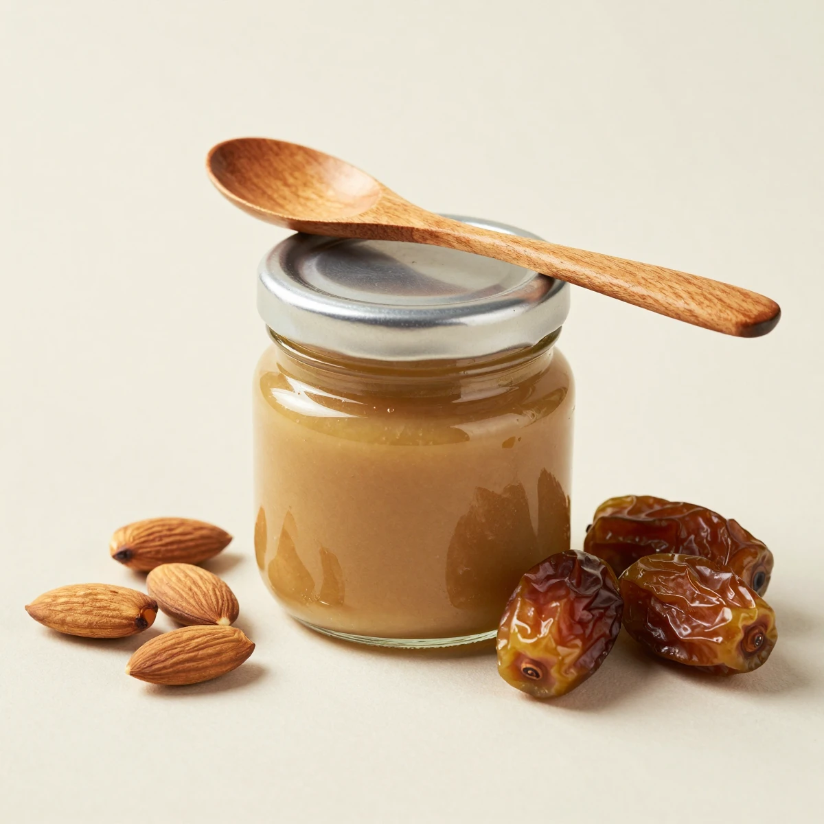 زبدة اللوز (بدون سكر)