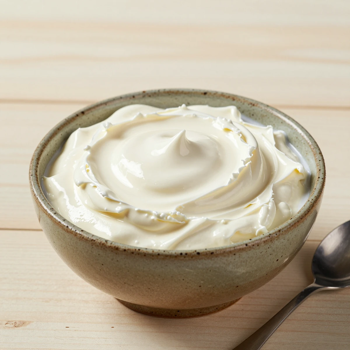 Kaymak aus Büffelmilch